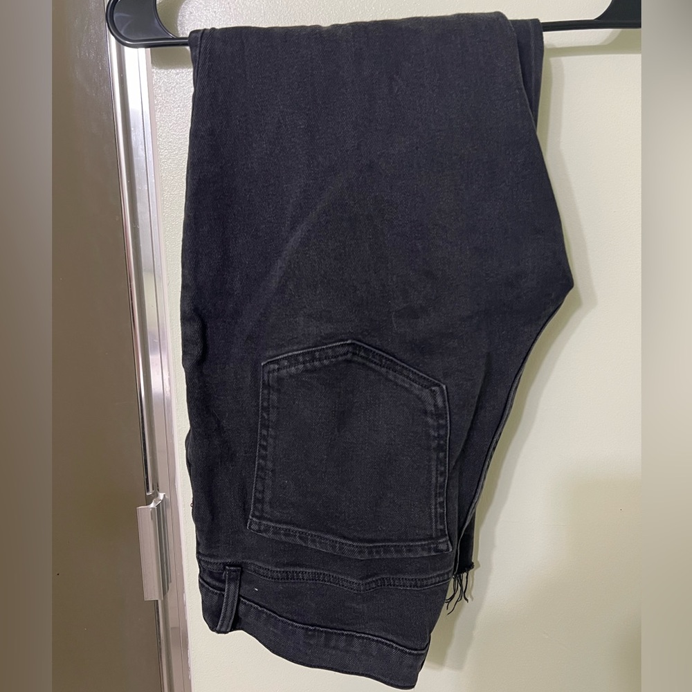 Old navy high rise OG straight leg black jeans